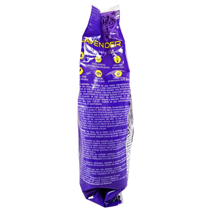 Waxness Lavender Face Hard Wax Kit with 0.8 Lb / 400 G Wax Bag