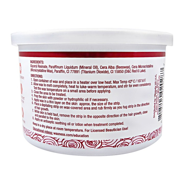 Waxness Rose Soft Wax 14 Oz / 397 G