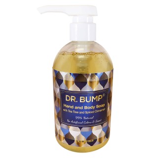 Waxness Dr. Bump Hand and Body Soap with Tea Tree and Spiced Cinnamon Holiday Edition 16 fl oz 480 ml