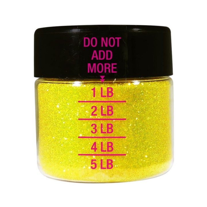 Waxness Wax Glitter Yellow 0.75 Oz