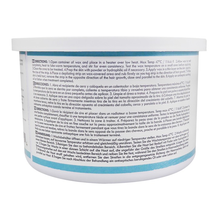 Waxness Spa Choice Assorted Soft Wax Tins 14 oz Pack of 3 - Rose, Lavender, Zinc Oxide, Soy