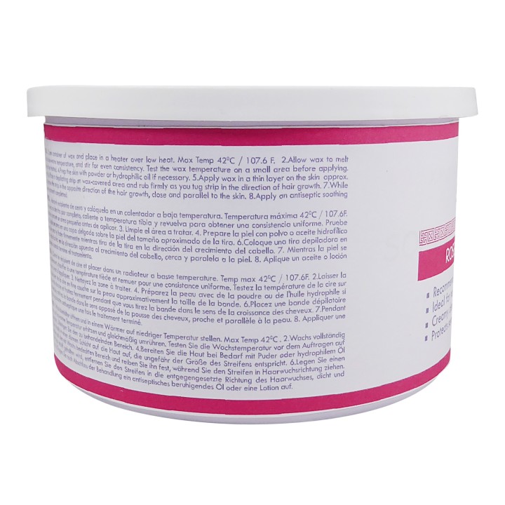 Waxness Spa Choice Assorted Soft Wax Tins 14 oz Pack of 3 - Rose, Lavender, Zinc Oxide, Soy