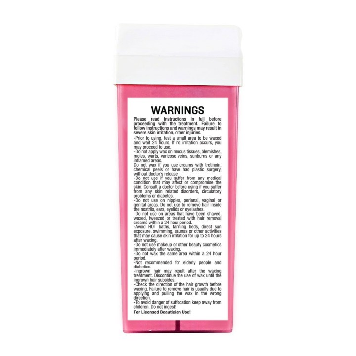 Waxness Rose Soft Wax Cartridge 3.38 oz 100 g Pack of 6