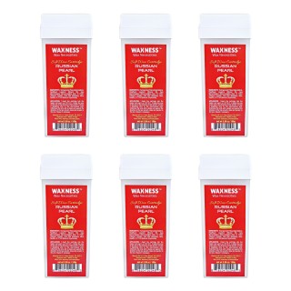 Waxness Russian Pearl Soft Wax Cartridge 3.38 oz / 100 g Pack of 6