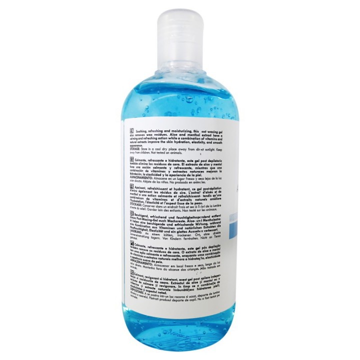 Waxness Spa Choice After Waxing Gel with Aloe and Menthol 16.9 fl oz / 500 ml