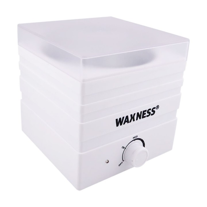 Mini W-Cube Warmer White for Face / Nails Salons with Silicone Insert (5 Oz Tins Only)
