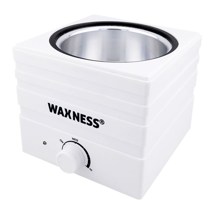 Mini W-Cube Warmer White for Face / Nails Salons with Silicone Insert (5 Oz Tins Only)