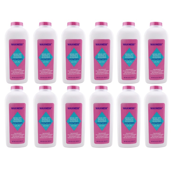 Sensi-Dry Waxing & Sugaring Powder 22 oz Pack of 12