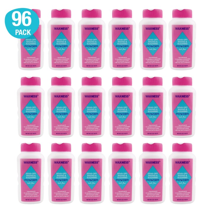Sensi-Dry Waxing & Sugaring Powder Travel Size 2 oz Pack of 48