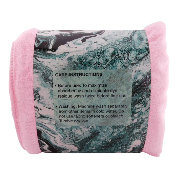 Premium Soft Thick Extra Absorbent Microfiber Cosmetic Towel 16” X 29” 400 GSM Light Pink, Pack of 10