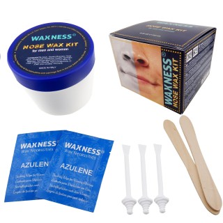 Microwavable Nose and Face Wax Kit 8.45 oz / 240 g