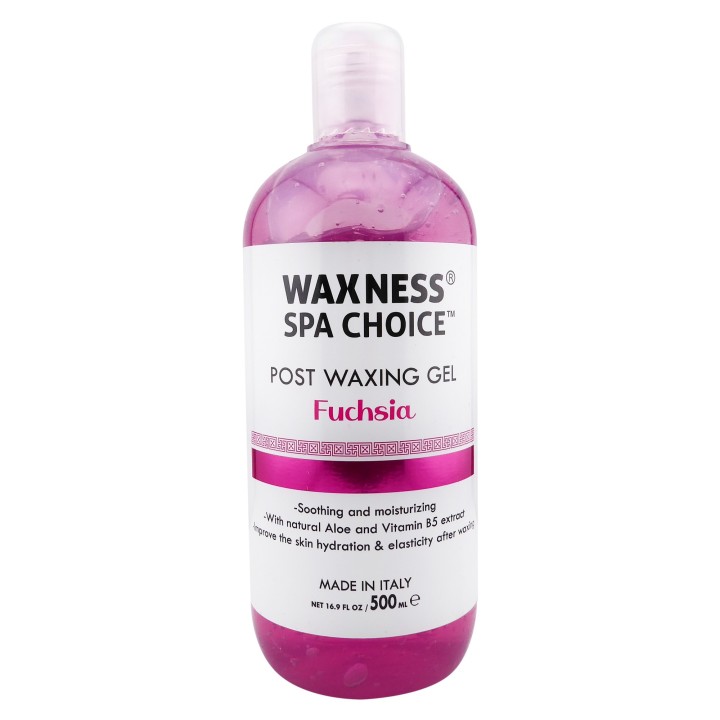 Spa Choice After Waxing Gel Fuchsia Sweet Berries 16.9 fl oz / 500 ml