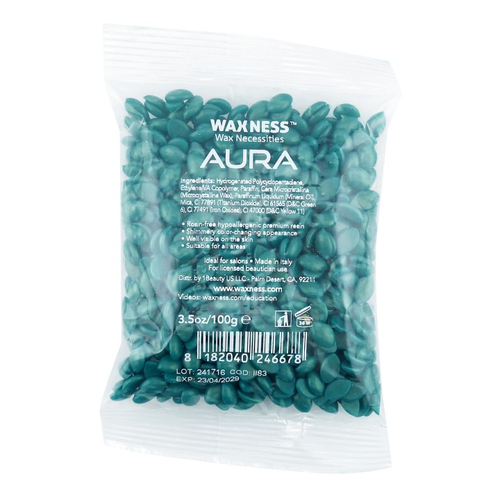 Aura Rosin Free Hard Wax Beads 3.5 oz / 100 g