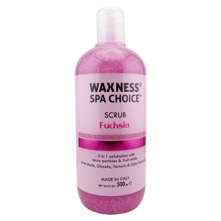 Waxness Spa Choice Scrub Fuchsia Sweeet Berries 500 ml 16.9 fl oz