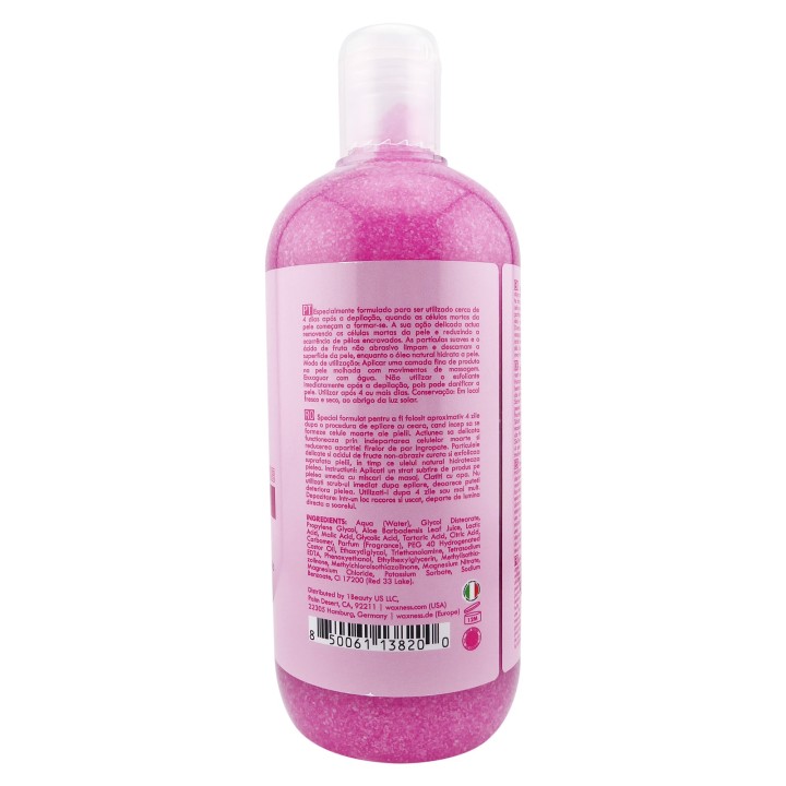 Waxness Spa Choice Scrub Fuchsia Sweeet Berries 500 ml 16.9 fl oz