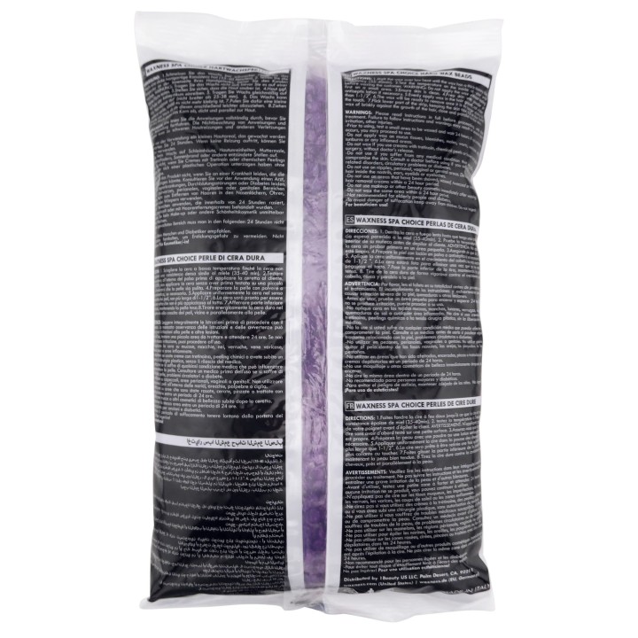 Spa Choice Rosin Free Multidirectional Hard Wax Purple  2.2 lb / 1 kg