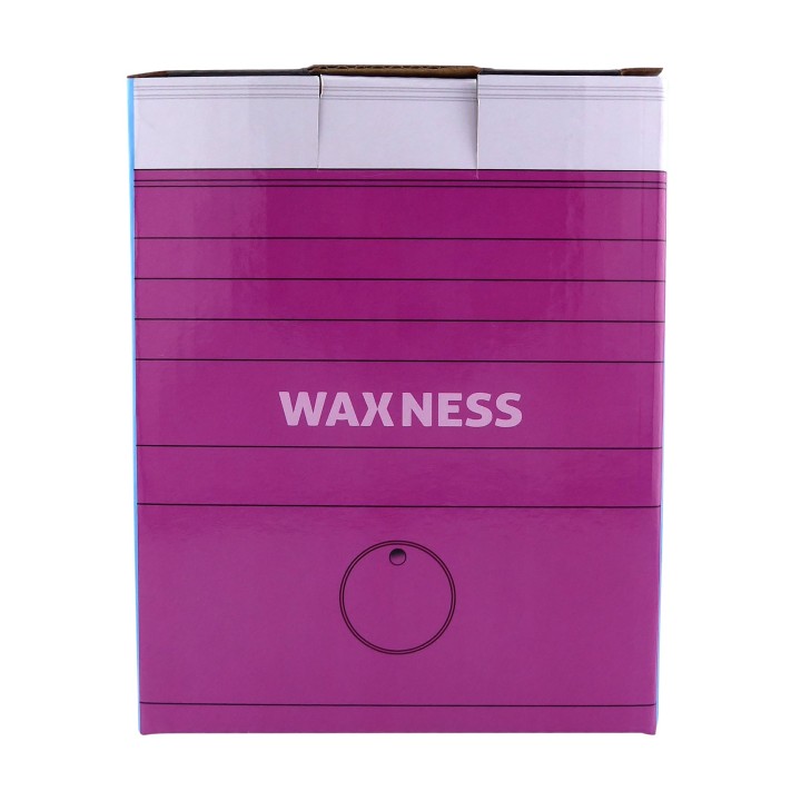 Mini W-Cube Metallic Warmer Fuchsia for Face / Nails Salons with Silicone Insert (5 Oz Tins Only)