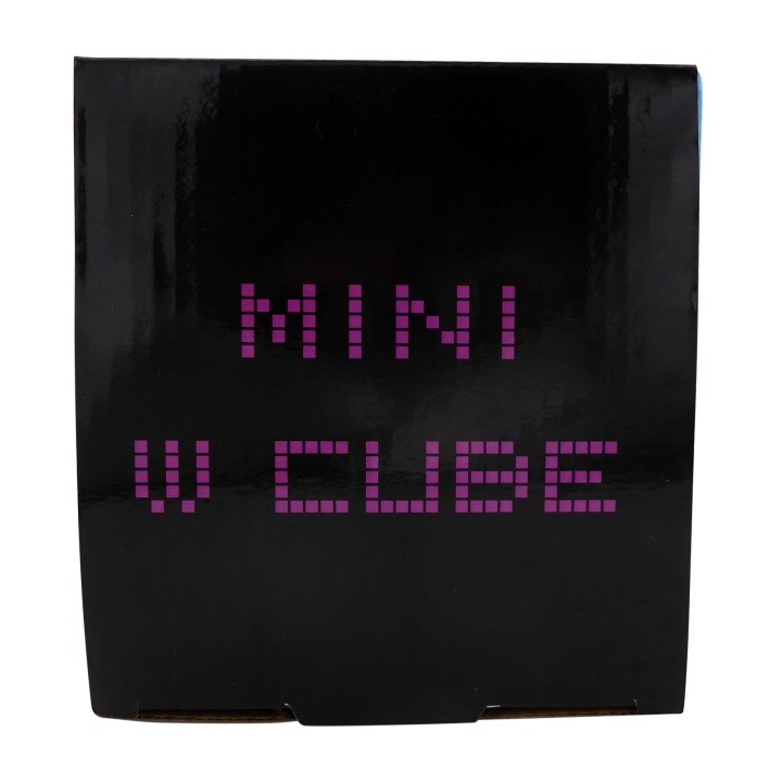 Mini W-Cube Metallic Warmer Fuchsia for Face / Nails Salons with Silicone Insert (5 Oz Tins Only)
