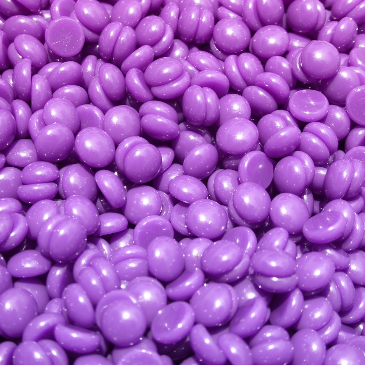 Spa Choice Rosin Free Multidirectional Hard Wax Purple  26.4 lb / 12 kg