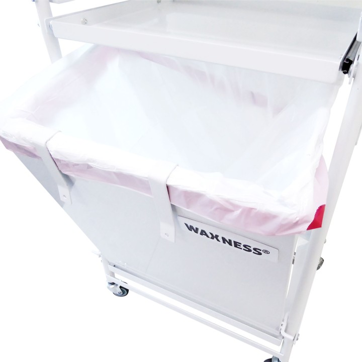 Foldable Waxing Trolley Fully Equiped with Warmer and Supplies