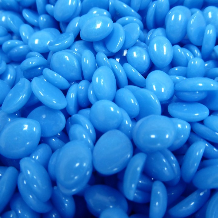 Neon Series Blue Rosin Free Gel Hard Wax Bulk 22 Lb / 10Kg