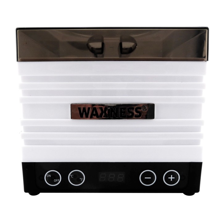 Waxness Wax Warmer W-CUBE White + 5 Colors Digital Lighted 1 lb