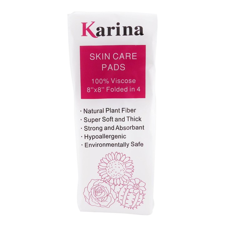 Waxness All Purpose Cleasing Pads Double Folded 100% Cotton 100 pcs