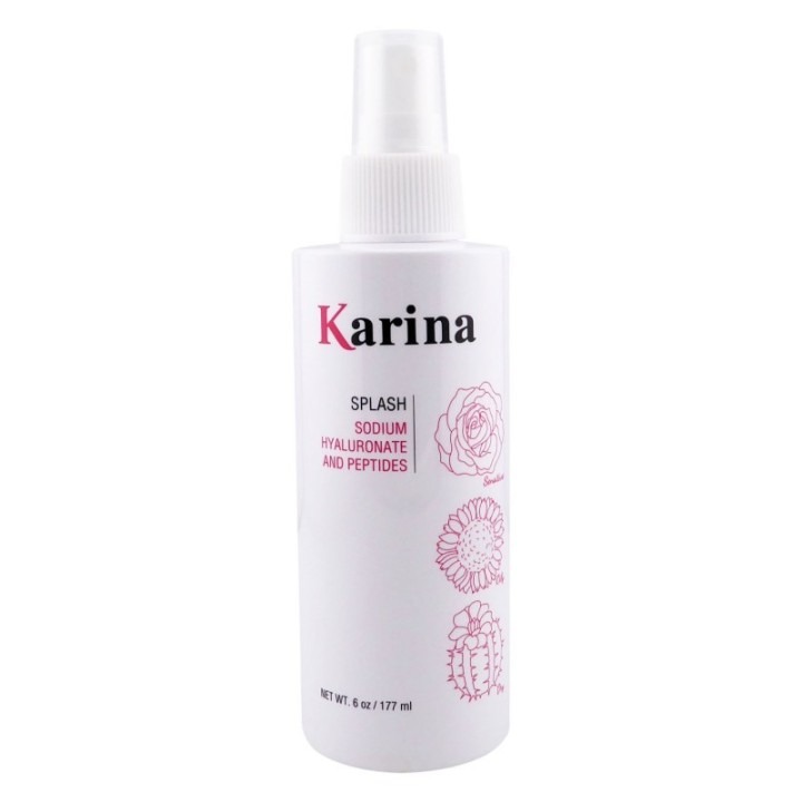 Karina Splash with Sodium Hyaluronate and Peptides 6oz