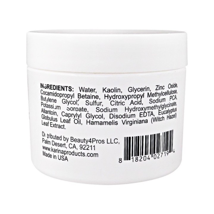 Karina Purifying Zinc and Sulphur Mask 2 oz