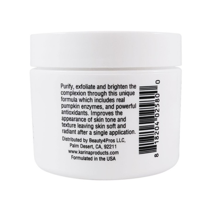 Karina Pumpkin Exfoliating Mask 2 oz
