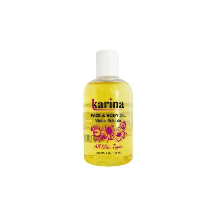 Karina Face and Body Oil Water Soluble 4 oz