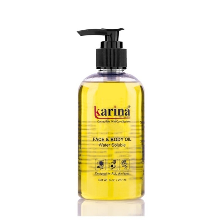 Karina Face and Body Oil Water Soluble 8 oz