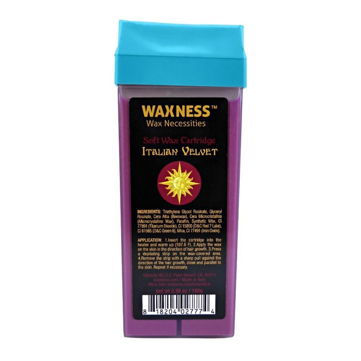 Waxness Polymer Blend Luxury Italian Velvet Soft Wax Cartridge 3.38 oz / 100 g