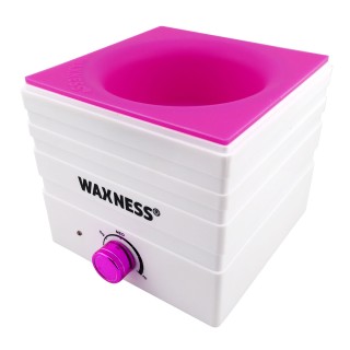 Mini W-Cube Warmer White for Face / Nails Salons with Silicone Insert (5 Oz Tins Only)