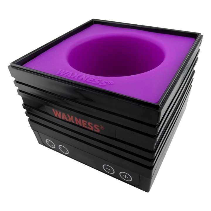 Waxness Wax Warmer W-CUBE Black D 16 oz