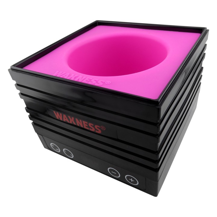 Waxness Wax Warmer W-CUBE Black D 16 oz