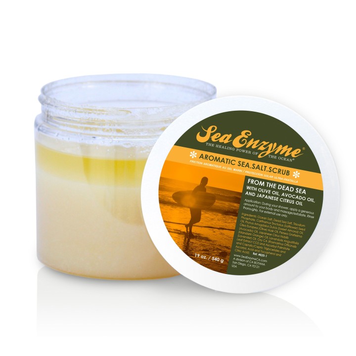 Sea Enzyme Aromatic Sea Salt Scrub 19 fl oz