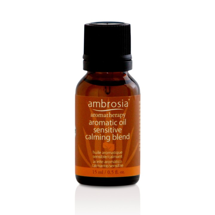 Ambrosia Aromatherapy Aromatic Oil Sensitive Calming Blend 0.5 fl oz