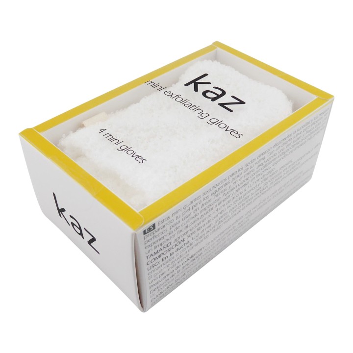 Kaz Exfoliating Mini Glove 4 pack
