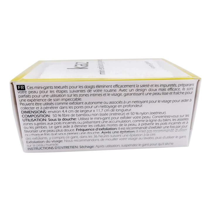 Kaz Exfoliating Mini Glove 4 pack