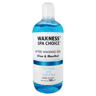 Waxness Spa Choice After Waxing Gel with Aloe and Menthol 16.9 fl oz / 500 ml