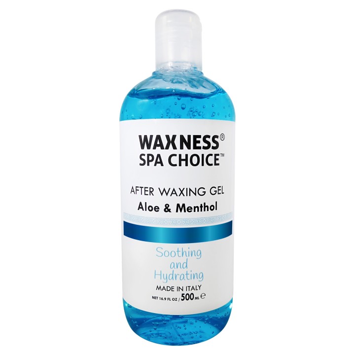 Waxness Spa Choice After Waxing Gel with Aloe and Menthol 16.9 fl oz / 500 ml