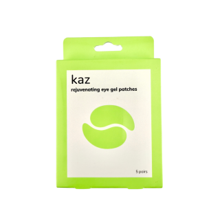 KAZ Rejuvenating Eye Gel Patches with Caffeine and Extensin, 5 pairs