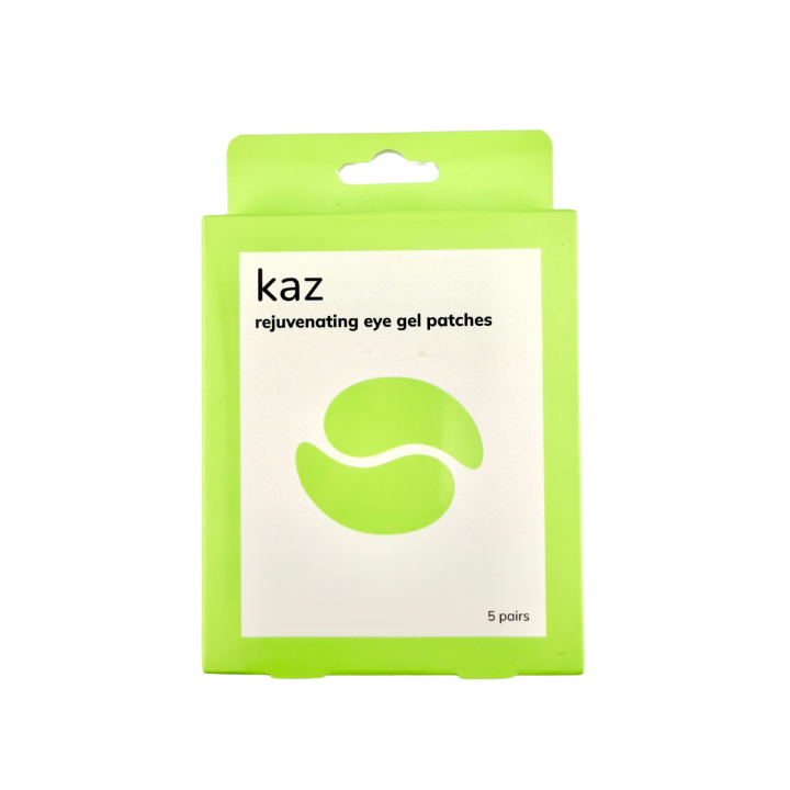 KAZ Rejuvenating Eye Gel Patches with Caffeine and Extensin, 5 pairs