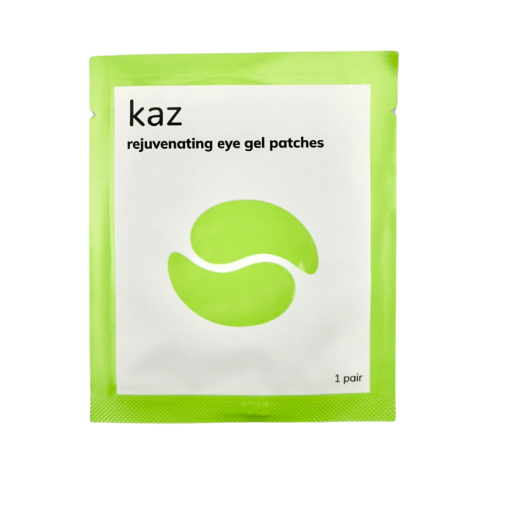KAZ Rejuvenating Eye Gel Patches with Caffeine and Extensin, 5 pairs