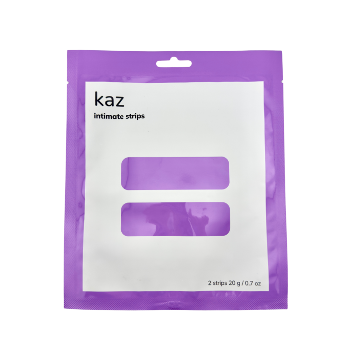 KAZ Hydrogel Intimate Mask after Brazilian / Manzilian 1 Strips Pair .7 oz