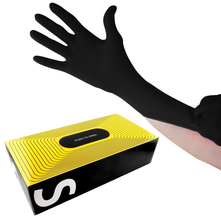 Cosmetology Nitrile Gloves Blue, Small, 100 pcs / box