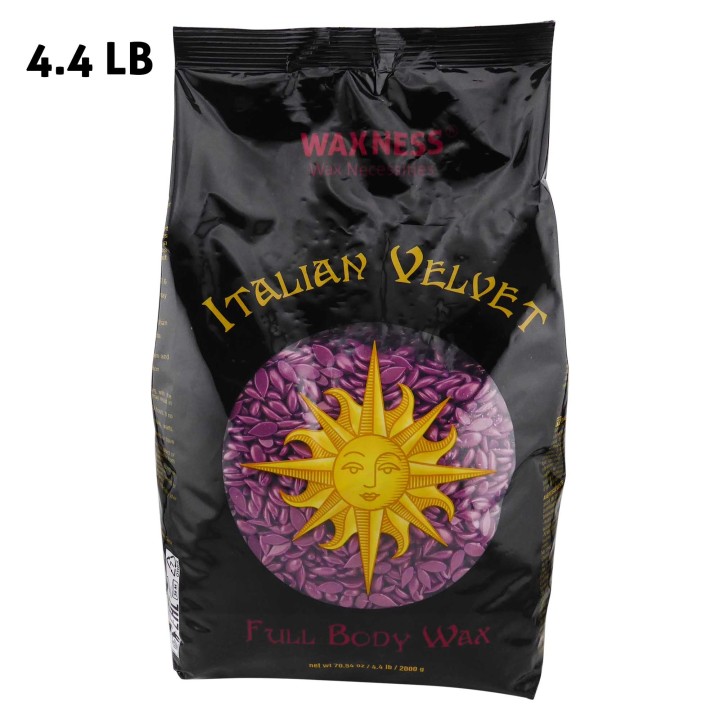 Italian Velvet Full Body Hard Wax Beads 4.4 Lb / 2 Kg