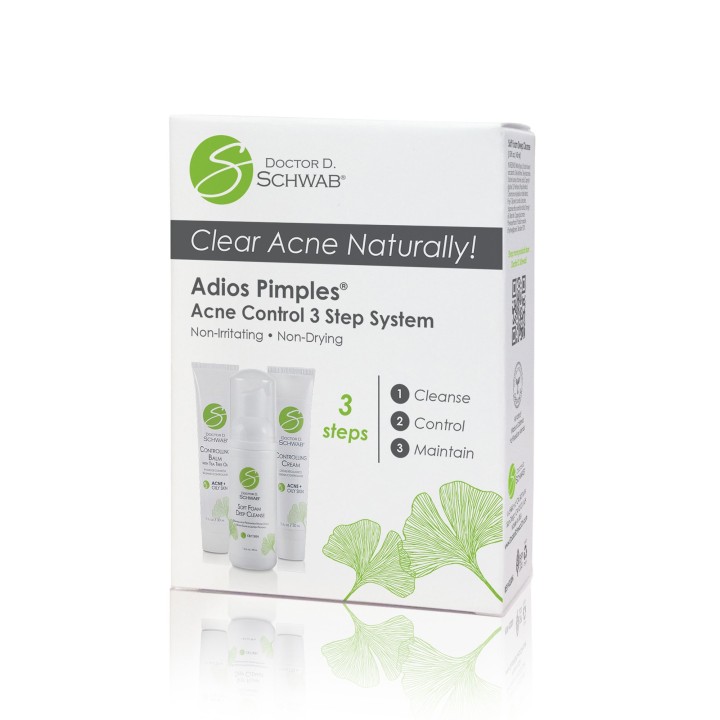 Doctor D. Schwab Adios Pimples® 3-Step Acne Control System