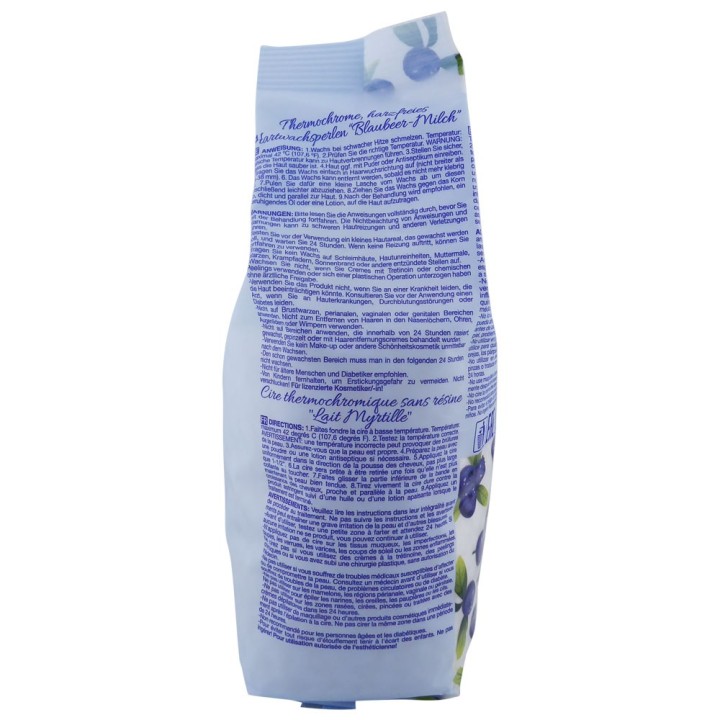 Blueberry Milk Thermochromic Rosin Free Hard Wax Bulk 22 lb / 10 kg